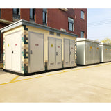 High-voltage/low-voltage prefabricated substation