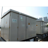 High-voltage/low-voltage prefabricated substation